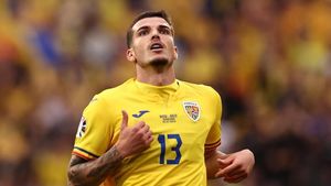 Euro 2024: Clasamentul celor mai rapizi jucători de la Campionatul European de fotbal 2024 / Valentin Mihăilă este în top 5