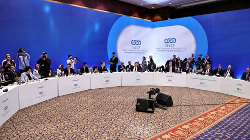 Grindeanu, la summitul SEECP: Am pledat pentru susţinerea proiectelor de infrastructură energetică și asigurarea aprovizionării cu alimente în contextul crizei internaţionale actuale