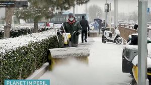 Valul de frig bate noi recorduri în China
