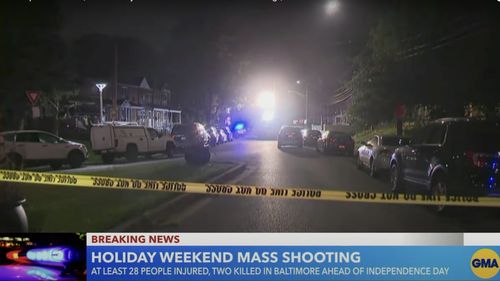 Doi oameni au murit și 28 au fost răniţi în Baltimore, SUA, în urma unui atac armat