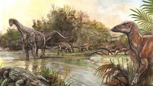 A fost găsită o hartă veche de un secol, considerată distrusă, care aduce dovezi ale vieții din Cretacic pe teritoriul Țării Hațegului