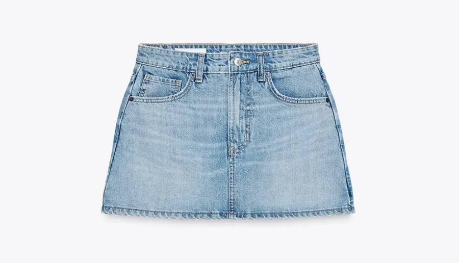 skort, zara, moda 