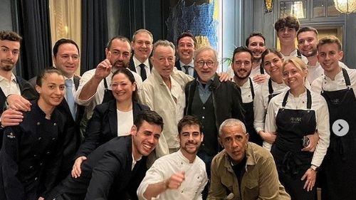 Barack Obama, Steven Spielberg şi Bruce Springsteen, oaspeţi surpriză la un restaurant din Barcelona