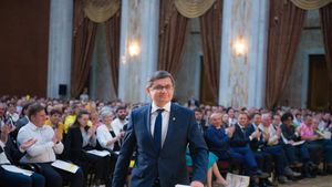 Președintele Parlamentului de la Chișinău, Igor Grosu, a felicitat, pe Facebook, „minoritatea română” din R. Moldova / La scurt timp, a modificat mesajul cu sintagma „moldoveni români”