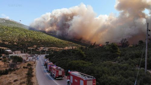 Atenționare de călătorie în Grecia – risc de incendii și de furtuni