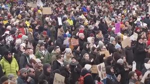 Germanii protestează împotriva extremei drepte, cu ocazia Zilei Internaţionale de Comemorare a Victimelor Holocaustului