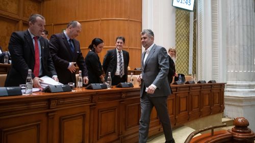 AUR anunță că depune moțiunea de cenzură împotriva Guvernului Ciolacu la ora 12.00