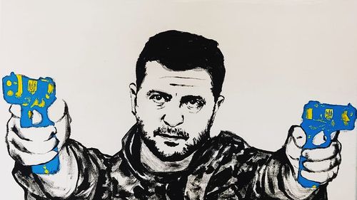 ”Artmonkey”: povestea unui pictor ucrainean care se reinventează în România după traumele războiului