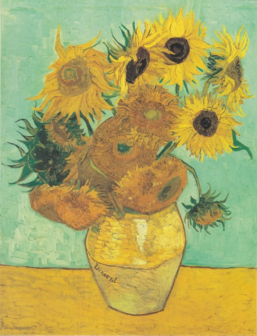 van gogh floarea soarelui
