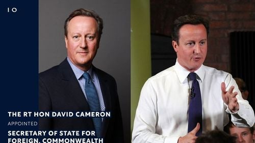 DECRIPTAJ David Cameron numit ministru de externe de premierul Rishi Sunak. Revenirea fostului premier britanic în politica de prim rang constituie o surpriză și o oportunitate pentru Partidul Conservator