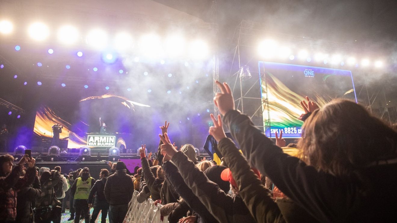 Concertul umanitar We Are One organizat la București a strâns peste 750.000 de euro pentru Ucraina