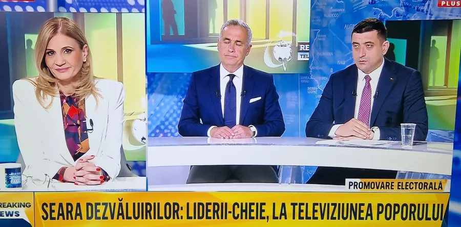 george simion, calin georgescu, anca alexandrescu, realitatea plus