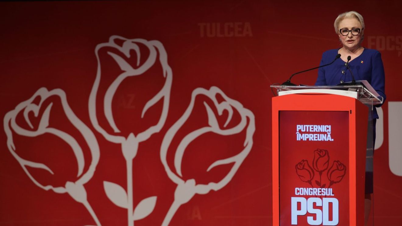 Un mini-congres pentru lansarea Vioricăi Dăncilă. PSD se întâlnește în schemă restrânsă ca să formalizeze candidatura la prezidențiale