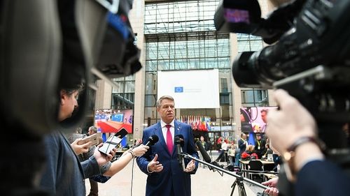 Preşedintele Iohannis se întâlneşte la Bruxelles cu preşedintele Consiliului European, Charles Michel,  pentru a discuta poziția României privind bugetul UE
