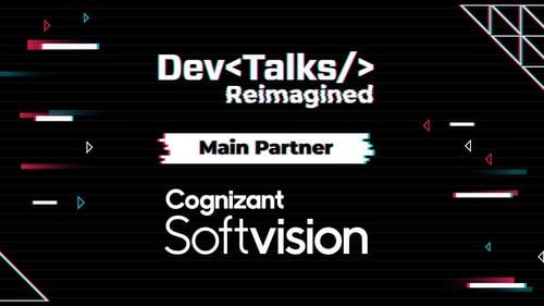 PARTENERIAT Cognizant Softvision – partener principal la DevTalks Reimagined, cel mai mare eveniment dedicat profesioniștilor și pasionaților de tehnologie din România