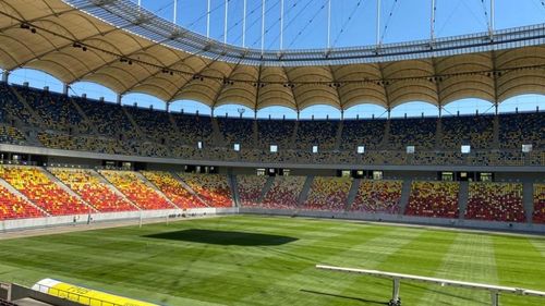 Cozi la centrele de testare Covid-19, înaintea partidei Ucraina - Macedonia de Nord, de pe Arena Naţională / Suporterii celor două echipe primesc rezultatul în 15 minute