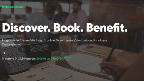 O echipă din Cluj lansează aplicația Bookingham. Conceptul simplifică rezervările online la cabinete medicale, saloane de cosmetică, restaurante etc., și ajută totodată business-urile să-și promoveze serviciile direct dintr-un singur app