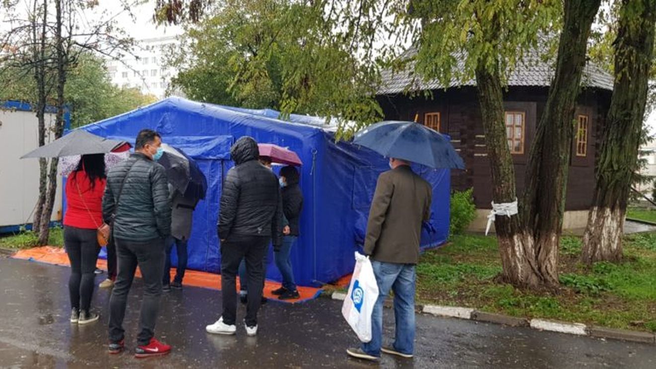 Pregătiri pentru valul 5: spitalele din țară, dotate cu pavilioane pentru triaj, scoase de la rezervele de stat