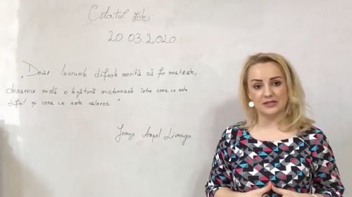 Lecții video pentru învățământul primar, gimnazial și liceal vor fi transmise de luni de Inspectoratul Școlar București, pe Facebook
