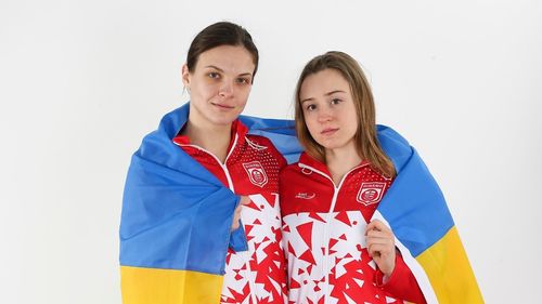 Două jucătoare de polo ucrainene de la Dinamo povestesc cât de greu le este să se antreneze gândindu-se la situația din țară: ”Familiile sunt liniștite pentru că suntem în România”