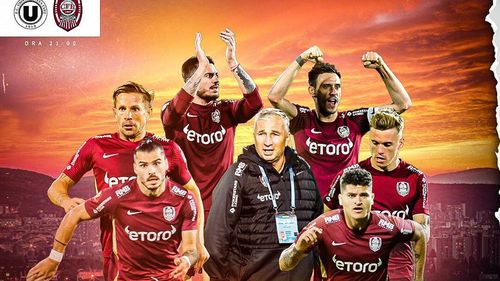 CFR s-a impus cu 2-1 în derbiul Clujului, cu Universitatea, în etapa a 15-a din Superligă, după un meci în care golurile s-au înscris doar din penalti