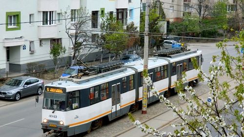 Tramvaiul 5 din București ar putea să ajungă până la Mall Băneasa - proiect al primăriei