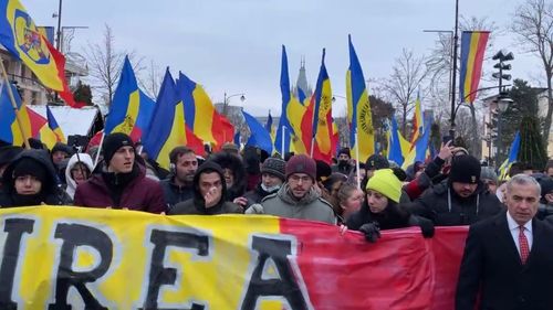 AUR organizează hora unirii în centrul Iașului, deși primăria a anulat evenimentele publice din cauza pandemiei