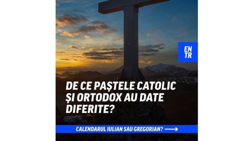 Scurt istoric pentru tineri: de ce se calculează diferit data Paștelui la catolici și la ortodocși