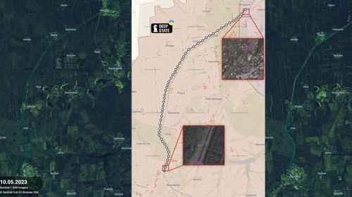 “Trenul Țarului”: Rușii au construit o linie de fortificație de 30 de kilometri formată din peste 2.000 de vagoane de tren