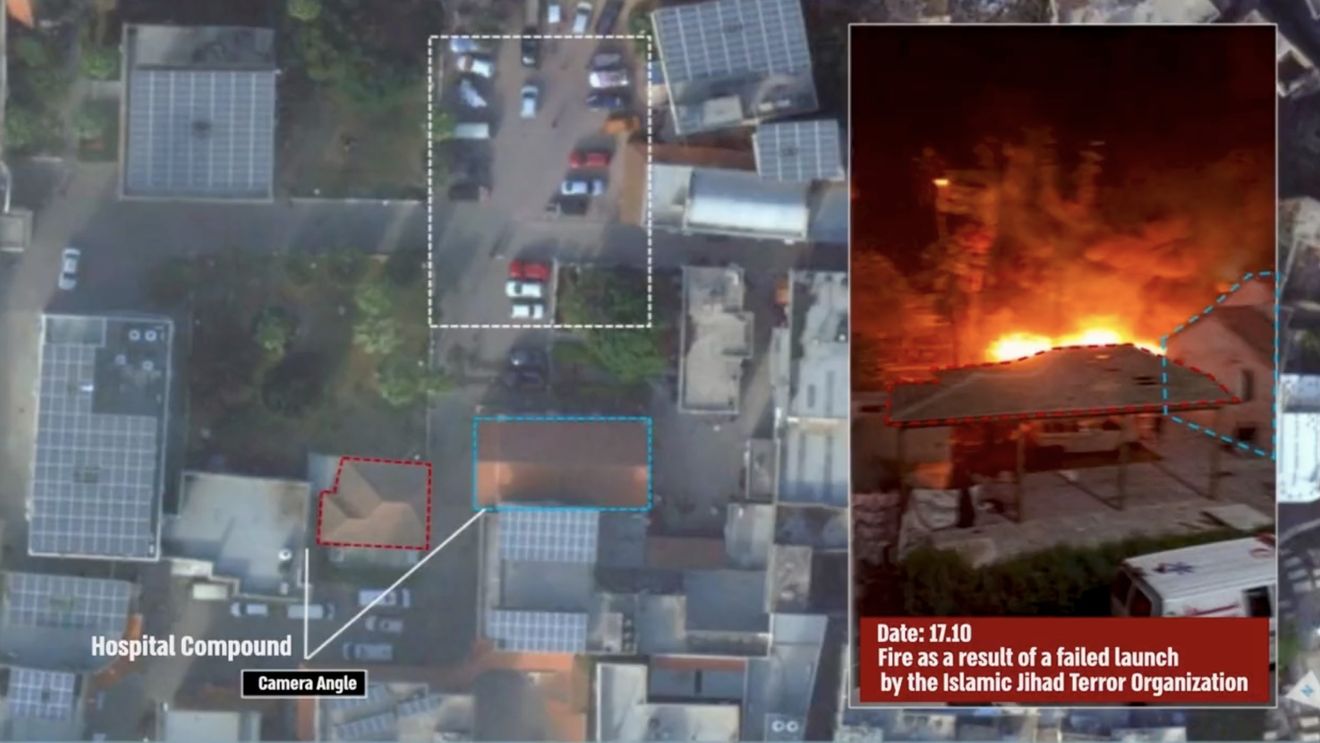 Şi francezii au ajuns la concluzia că explozia de la spitalul din Gaza se datorează probabil unei rachete palestiniene lansate greşit