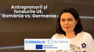 Antreprenorii și fondurile UE, România vs. Germania