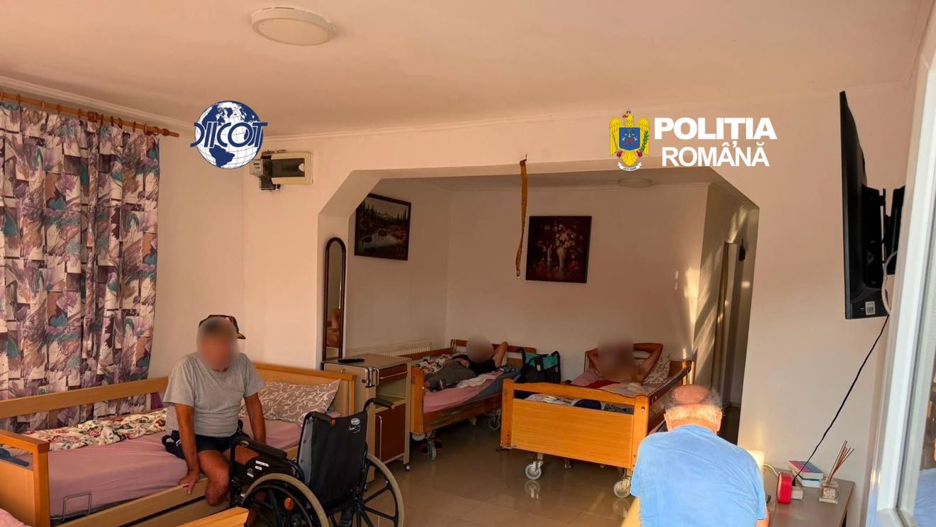 FOTO & VIDEO | Cum arată azilul din Bihor la care a descins DIICOT / Reprezentant DSU: 50 de pacienți duși la spitale. 350 de persoane abandonate de familii și pentru care nu s-au găsit locuri în instituții de stat au ajuns aici. Se caută locuri în care să fie relocate