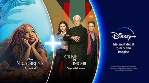 Pe Disney+ găsești filme blockbuster, titluri noi și seriale premiate: Avatar: Calea Apei, Invazia Secretă, Ursul, Crime în Imobil, Gardienii Galaxiei Volumul 3 și multe altele. Vizionează oriunde și oricând (P)