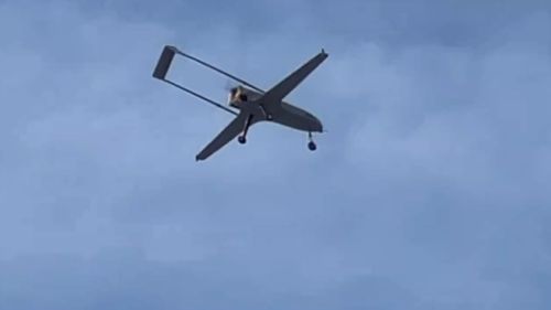Baza militară franceză Mourmelon-le-Grand, în care au fost formaţi militari ucraineni în 2024, survolată de drone