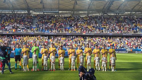 EURO 2025 U21: România cedează în fața Spaniei, scor 1-2, după ce a condus 84 de minute