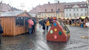 S-a deschis Târgul de Paști din Sibiu / Majoritatea comercianților spun că nu au mărit prețurile
