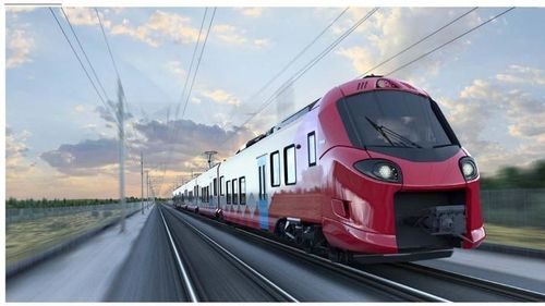 Primul tren nou cumpărat de România în ultimii 20 de ani va ajunge la Curtici sâmbătă seara