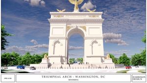 Donald Trump anunță că va construi ”cel mai mare și mai frumos Arc de Triumf din lume”