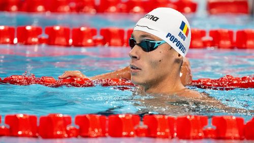 David Popovici a scos cel mai bun timp în proba de debut de 200 de metri liber, la Jocurile Olimpice