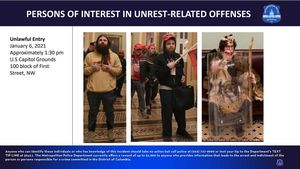 Poliția din Washington a publicat mai multe fotografii ale protestatarilor care au intrat în Capitoliu și cere ajutor pentru identificarea lor/ Recompensă de până la 1.000 de dolari