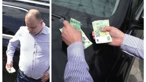 VIDEO Inpectorul ANAF Andrei Petru Dimitriu a fost arestat preventiv pentru luare de mită / Stenogramele, în cazul său: Nu mai bine vorbești cu ăla - Bă băiatule… două salarii, decât să iau două salarii din alea, hai că… plătește și tu 1 milion