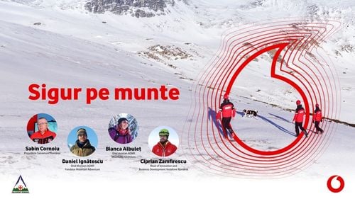 Vodafone și Salvamont lansează #SigurPeMunte, prima campanie de educație montană (P)