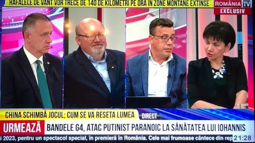 Nou derapaj România TV: Bandele G4, atac putinist paraonic la sănătatea lui Iohannis/ Ultimul atac, cu război la graniță, se referă la un așa-zis tic pe care l-ar avea președintele cu verigheta sa