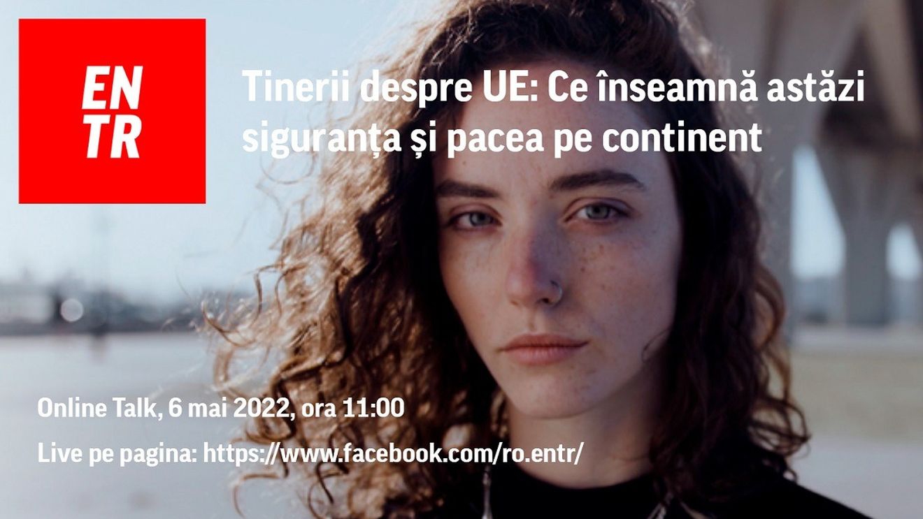 Dezbatere ONLINE Vineri, 6 mai, ora 11:00. Ce înseamnă cel mai mult pentru tine să fii european?