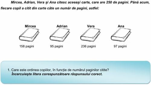 Modele de subiecte pentru Evaluarea de la clasa a II-a, publicate de Ministerul Educației
