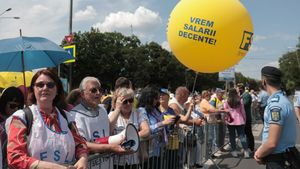 Lider sindical, în fața protestatarilor: ”Singura ofertă în picioare este cea cu prime de 4.000 de lei” / Mulțimea a huiduit: ”Nu cedăm!”