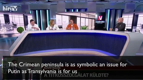 VIDEO Propagandă maghiară revizionistă la postul de știri al FIDESZ, partidul lui Viktor Orban: „Crimeea este o chestiune simbolică pentru Putin cum este Transilvania pentru noi”/ Retorica revizionistă, tot mai des utilizată de oficialii maghiari, în frunte cu premierul Ungariei