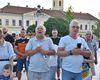 Manifestație pentru Viorel Pașca în centrul Oradiei / „Dumnezeu poartă de grijă! Viorel, nevinovat!” / Au fost difuzate înregistrări cu mărturii ale unor persoane îngrijite la Dumbrava