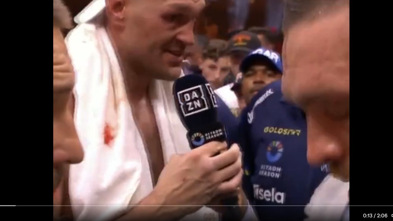 Revanșa Usyk-Fury pentru titlul mondial la box va avea loc în decembrie în Arabia Saudită