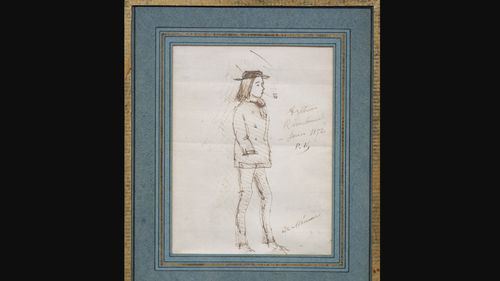 Un portret al lui Rimbaud realizat de Verlaine a fost vândut cu 585.000 de euro